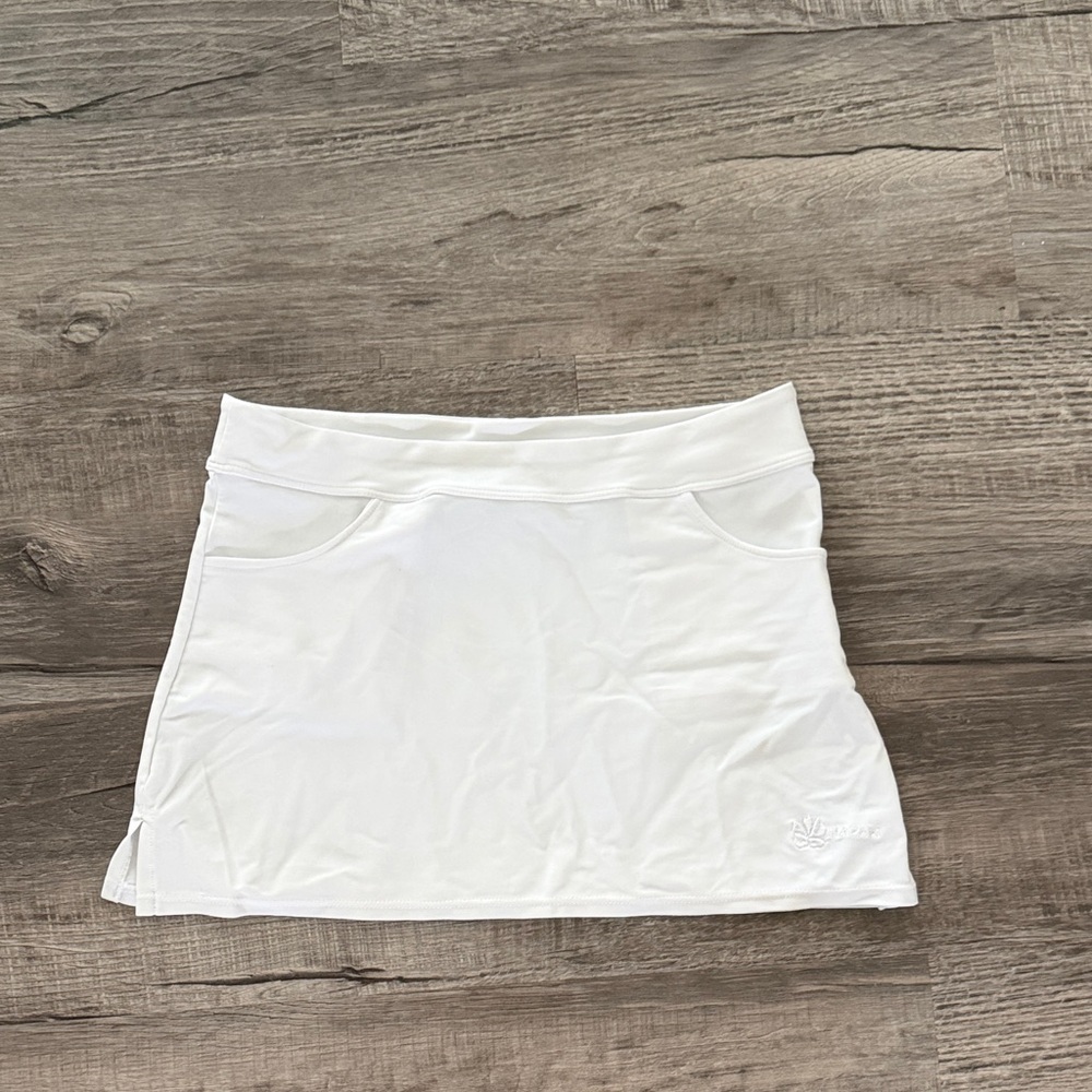 Hapari White swim cover up XS